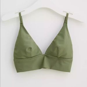 Aerie Triangle Bikini Top- Medium NWT